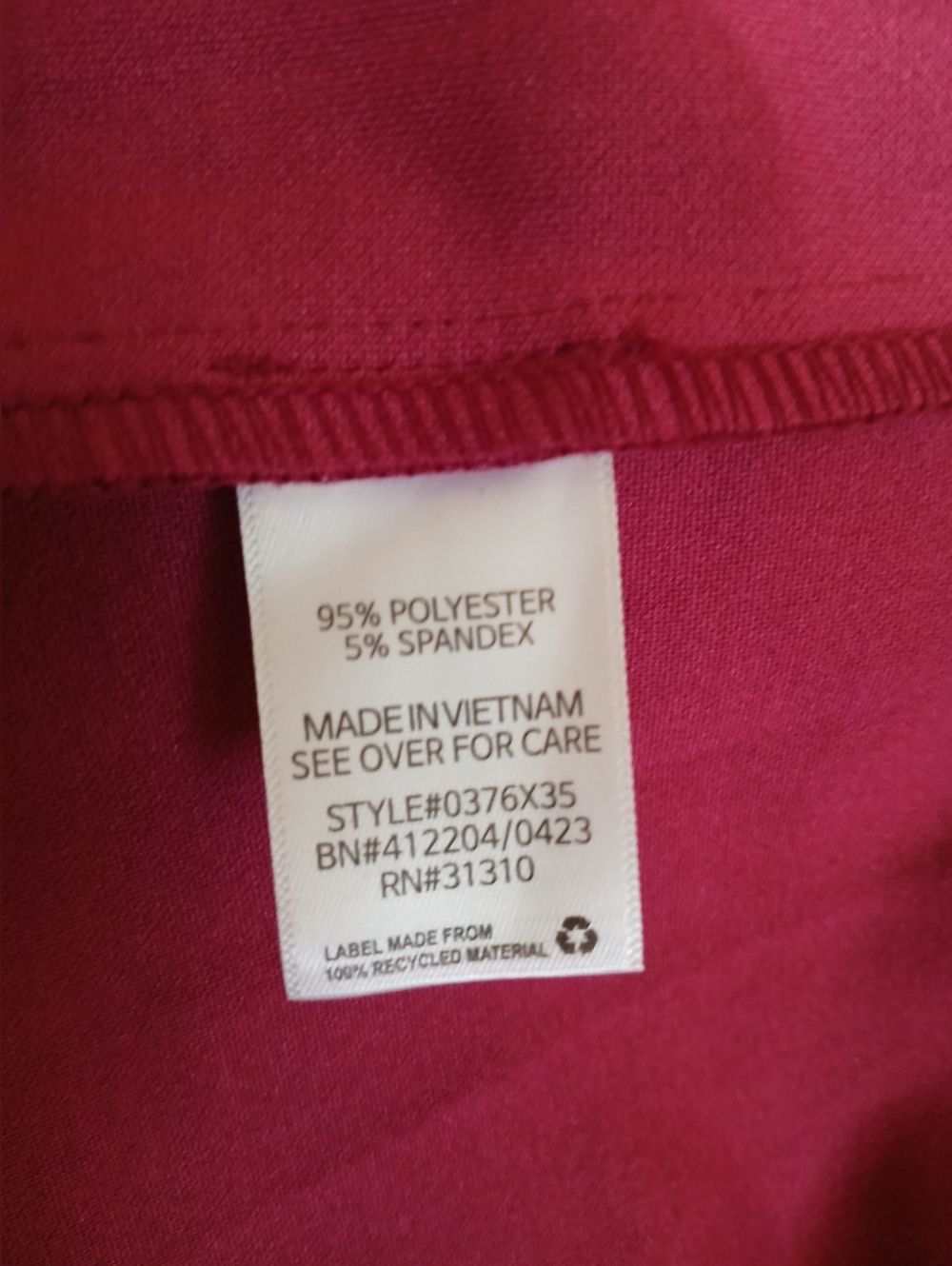 New Alyx Sheath Dress Midi Cranberry Formal Size 12 - Picture 5 of 5